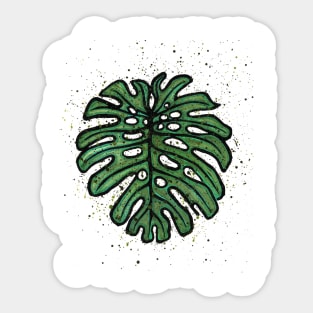 Monstera deliciosa Sticker